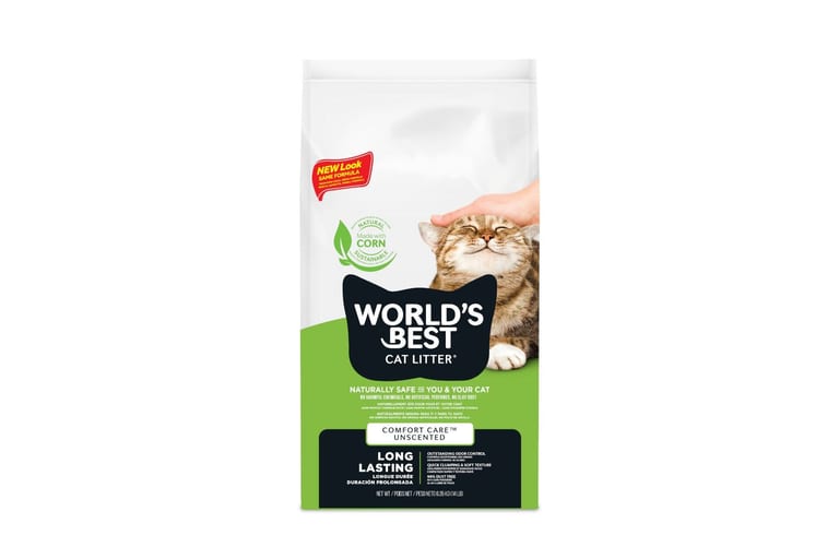 Påse med World’s Best Cat Litter Comfort Care Unscented